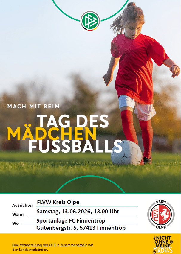 M&auml;dchenpower pur: Kreispokalturnier und Schnuppertraining am 13. Juni 2026